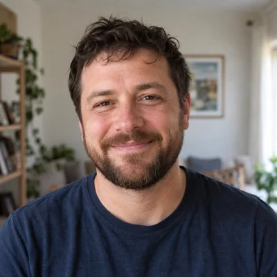 AI-generated sample photo of Dad